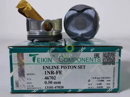 Поршень із пальцем +0.50мм (к-кт на двигун) 1NR-FE TEIKIN 46702-050