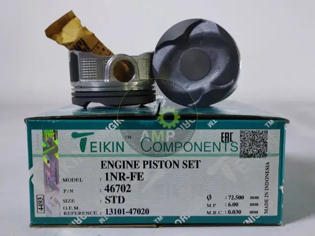 Поршень із пальцем STD (к-кт на двигун) 1NR-FE TEIKIN 46702-STD (фото 1)