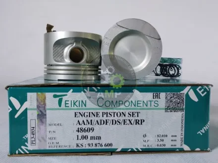 Поршень із пальцем +1.00мм (к-кт на двигун) VAG AAM/ADF/DS/EX/RP TEIKIN 48609-100