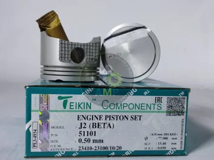 Поршни ремонт (+0.50мм) (к-кт на мотор) Hyundai G4GR TEIKIN 51101-050