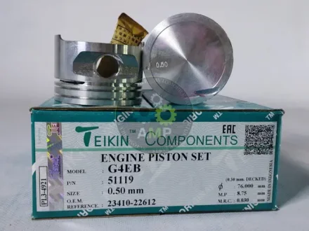 Поршни ремонт (+0.50мм) (к-кт на мотор) Hyundai G4EB TEIKIN 51119-050