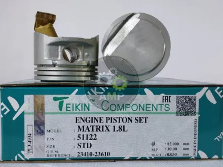 Поршень із пальцем STD (к-кт на двигун) Hyundai MATRIX 1.8L TEIKIN 51122-STD