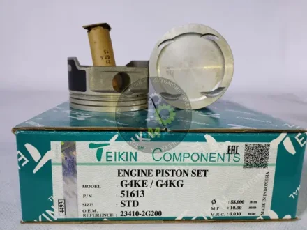 Поршень із пальцем STD (к-кт на двигун) G4KE/G4KG TEIKIN 51613-STD