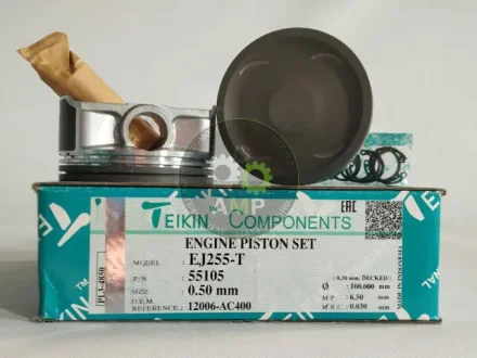 Поршень з пальцем +0.5 (к-кт на двигун) EJ255-T 55105-050 TEIKIN 55105050
