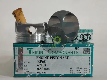 Поршень із пальцем +0.50мм (к-кт на двигун) EP6C TEIKIN 67108-050