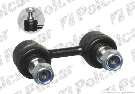 TOYOTA тяга стабілізатора L=60mm передн.лів./прав.Corolla 92- TEKNOROT T410