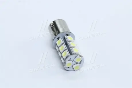 Лампа LED указателей поворотов и стоп-сигналов (18SMD) BA15S 12V WHITE<> TEMPEST TMP02S2512V