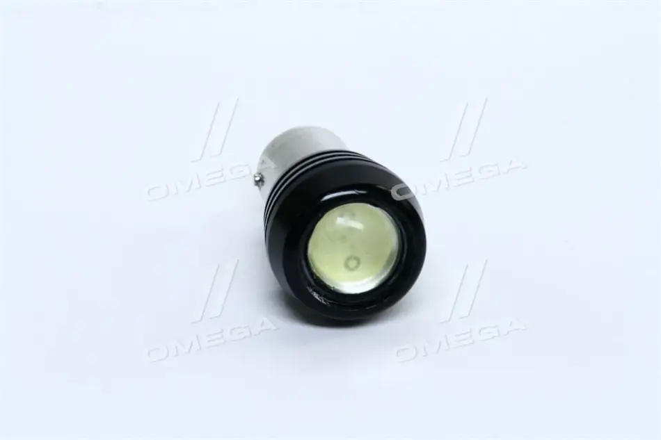 Лампа LED задній хід (лінза) 1SMD BA15s 12V WHITE TEMPEST TMP07BA15S12V (фото 1)