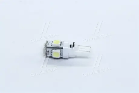 Лампа LED б / ц габарит і панель приладів T10-5SMD W2.1x9.5d 12V WHITE <>... TEMPEST TMP14T1012V