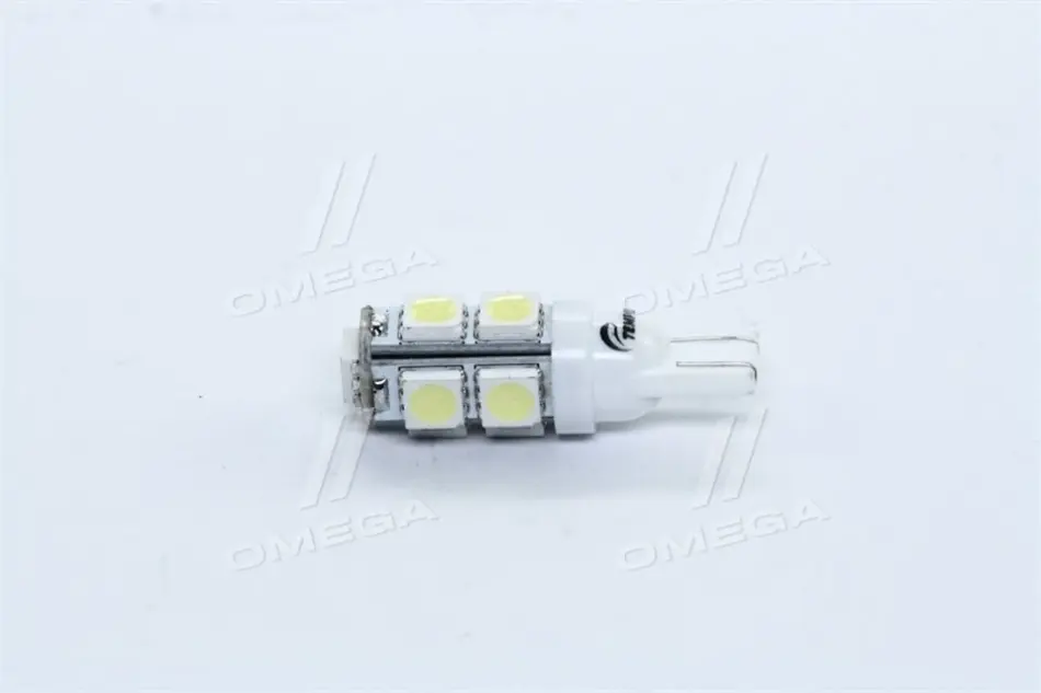 Лампа LED б - ц габарит і панель приладів T10 9SMD W5W 12V WHITE TEMPEST TMP15T1012V (фото 1)