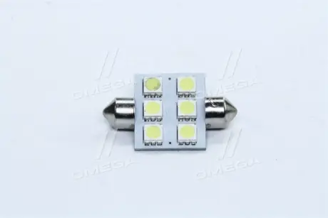 Лампа LED Софітні C5W 12V T11x36-S8.5 (6SMD. розмір 5050) білий TEMPEST TMP23T1112V