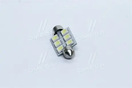 Лампа LED Софітні C5W 12V T11x39-S8.5 (6SMD. розмір 5050) білий TEMPEST TMP25T1112V