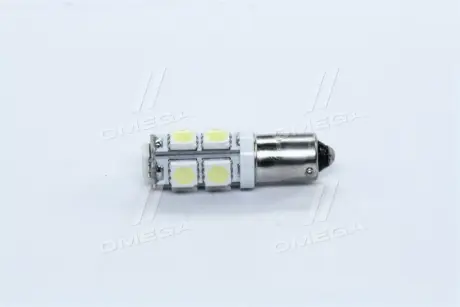 Лампа LED габарит. посветка панелі приладів T8-03 9SMD (розмір 5050) T4W (BA9s) білий 24V TEMPEST Tmp-34T8-24V
