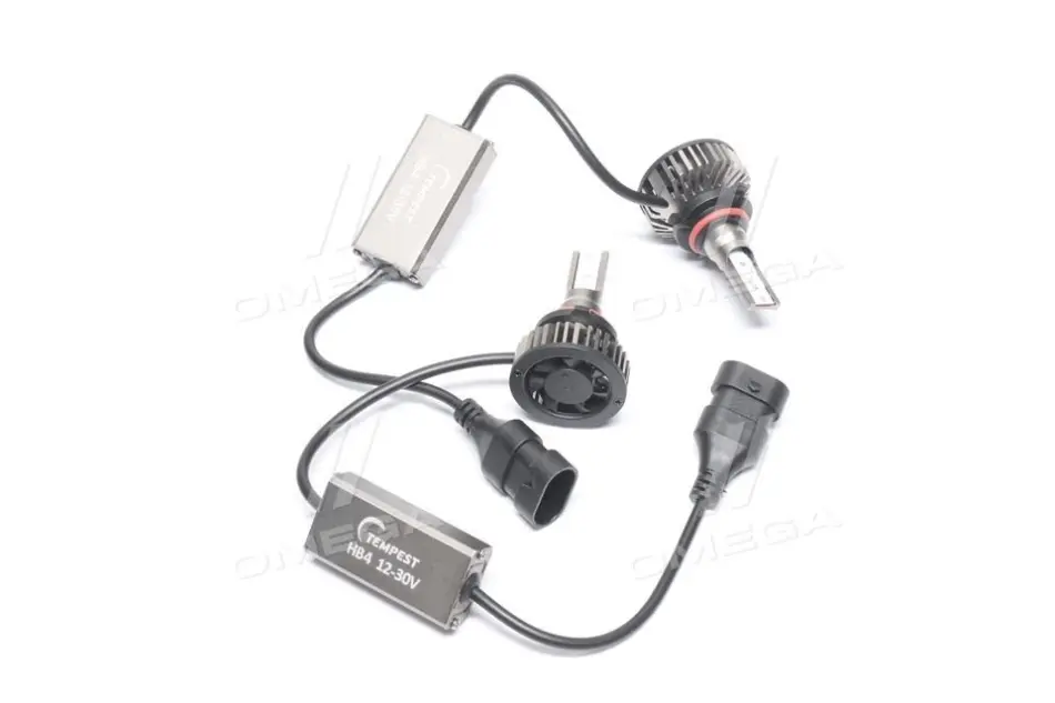 Лампа світлодіодна HB4 (9006) LED 6000K. 12V PLUS TEMPEST TMPK903HB4 (фото 1)