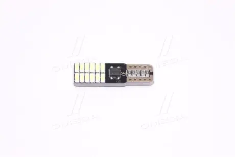 Лампа LED б/ц габарит,панель приладів, салон 12V T10(W5W) W2.1x9.5D 24SMD CANBUS N.P WHIT… TEMPEST TMPL11183CW