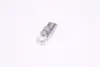 Лампа LED б/ц габарит,панель приборов, салон 12V T10 (W5W) w2.1x9.5d 2SMD N.P WHITE <TEM… TEMPEST TMPL11203HW (фото 4)