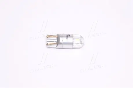 Лампа LED б-ц габарит.панель приладів. салон 12V T10 (W5W) w2.1x9.5d 2SMD N.P WHITE TEMPEST TMPL11203HW