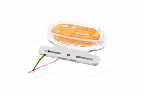 Ліхтар габаритний (жовтий) 9D LED 24V (з поворотом. що біжить. підсвічуванням борту) TEMPEST TP 97-27-97