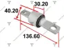 Сайлентблок рычага honda k12 civic 05-11 TENACITY AAMHO1046 (фото 1)