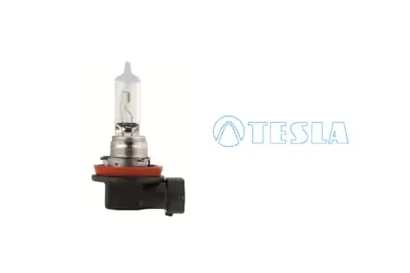 Лампа галогенна H11 12V 55W PGJ19-2 +50% Premium Tesla TESLA B 31101