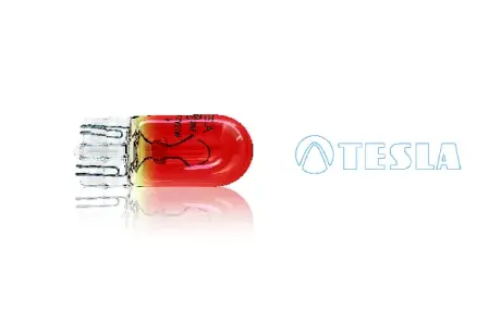 Лампа розжарювання 12V WY21W 21W W3x16d Amber жовта без цокольна (кратно 10) Tesla TESLA B62301