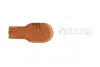 Лампа розжарювання 12V WY16W 16W W2,1x9,5d Amber жовта (б/цоколя) (кратно 10) Tesla TESLA B66201 (фото 1)