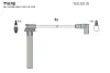 Дроти В/В Chrysler Neon 1.8/2.0 i 16V 05.94- Voyager 2.0/2.4i 01.95- TESLA T107B (фото 1)