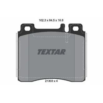 Колодки дискового тормоза TEXTAR 2130304