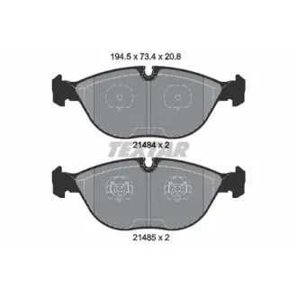Гальмівні колодки AUDI/BENTLEY/MERCEDES A4/A8/Azure/E(W211,S211) "F "93-09 TEXTAR 2148401