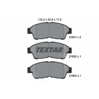 Гальмівні колодки TOYOTA Camry/Corolla/Raw4 "F "91-"03 TEXTAR 2160101