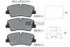 Комплект гальмівних колодок задн, HYUNDAI H350 2.5D 04.15- TEXTAR 2241801 (фото 1)