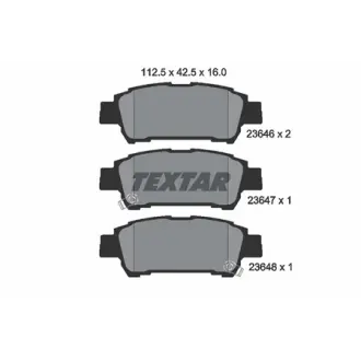 Гальмівні колодки TOYOTA Avensis Verso/Previa "R "00>> TEXTAR 2364601