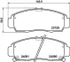 Комплект тормозных колодок, дисковый тормоз TEXTAR 2372905 (фото 1)
