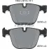 Комплект тормозных колодок, дисковый тормоз TEXTAR 2373007 (фото 1)