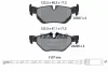 Комплект гальмівних колодок задн, BMW 1 (E81), 1 (E87), 1 (E88) 2.0/3.0 09.06-12.13 TEXTAR 2392707 (фото 1)