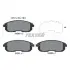 Гальмівні колодки FIAT/NISSAN/SUZUKI Cedici/Cube/SX4 "F "01>> TEXTAR 2428001 (фото 1)