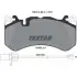 Колодки гальмівні (передні) Audi A6 08-18/A7 13-18 (Brembo) (з датчиком) TEXTAR 2445501 (фото 1)