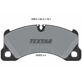 Колодки гальмівні, комплект TEXTAR 2455301