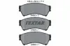 Колодки тормозные, комплект TEXTAR 2458205 (фото 1)