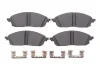 Комплект гальмівних колодок передн (з комплектуючими), JEEP GRAND CHEROKEE L V, GRAND CHEROKEE V 2.0H/3.6/5.7 05.21- TEXTAR 2674201 (фото 1)