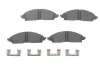 Комплект гальмівних колодок передн, JEEP GRAND CHEROKEE L V 2.0H 05.21- TEXTAR 2689101 (фото 1)