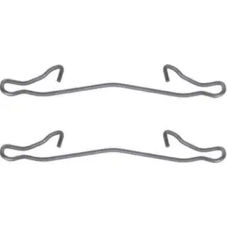 Планка супорта (переднього/заднього) прижимна (к-кт) Renault/Opel/Ford/Fiat/Dacia 90- (Teves) TEXTAR 82029200