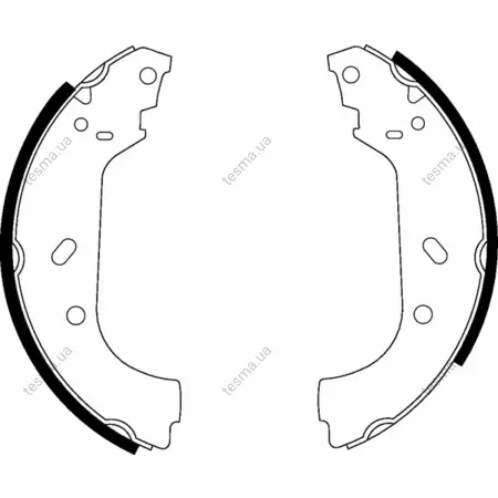 Гальмівна колодка CITROEN EVASION, JUMPY I FIAT SCUDO, ULYSSE LANCIA ZETA PEUGEOT 806, EXPERT 1.6-2.1D 06.94-12.06 TEXTAR 91047800 (фото 1)