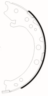 гальмівна колодка ACURA RDX HONDA CR-V II, CR-V III, CR-V IV, CR-V V, ELYSION 1.5-3.5 09.01- TEXTAR 91083100
