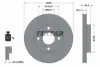 Тормозной диск TEXTAR 92096200 (фото 1)