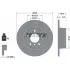 Диск гальмівний BMW 1(E81)/3(E90) "R D=296mm "04-13 TEXTAR 92133103 (фото 1)