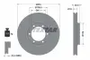 Тормозной диск TEXTAR 92166903 (фото 1)