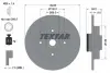 Тормозной диск TEXTAR 92202100 (фото 1)