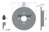 Тормозной диск TEXTAR 92204003 (фото 1)
