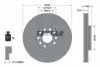 Диск тормозной TEXTAR 92232405 (фото 2)